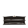 Ferragamo Leather Dial Lock Clutch Secondhand