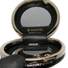 Chanel Quilted Patent Round Mirror Chain Necklace Secondhand