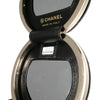 Chanel Quilted Patent Round Mirror Chain Necklace Secondhand
