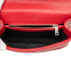 Saint Laurent Medium Quilted Chevron Sheepskin College Satchel Secondhand