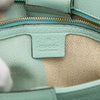 Gucci Small Raffia Bamboo Shopper Satchel Secondhand