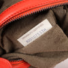 Bottega Veneta Intrecciato Hobo Leather Shoulder Bag in Red Secondhand