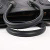 CELINE Luggage Micro Leather Handbag in Black Secondhand