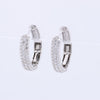 Secondhand Collection Privée Diamond Earrings K18WG 4.4g 1.0 ct