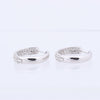 Secondhand Collection Privée Diamond Earrings K18WG 4.4g 1.0 ct