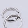 Secondhand Collection Privée Diamond Earrings K18WG 4.4g 1.0 ct