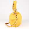 Gucci Exotic leathers - Alligator Hysteria Top 2way Handbag in Yellow Secondhand