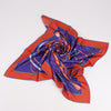 Hermès Carré 90 Fouets et Badines" 100% Silk Scarf in Purple Secondhand