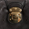 Louis Vuitton Monogram Mahina Leather Lunar GM Handbag in Brown M97052 Secondhand