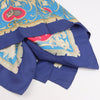 Hermès Carré 90 "LA PRESENTATION" Silk handkerchief in Navy Blue Secondhand