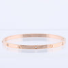 Cartier Love SM Half Diamond Bracelet 750(PG) 18.6g 17 Secondhand