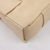 Bottega Veneta Maxi Intrecciato Cassette Leather Shoulder Bag in Beige Secondhand