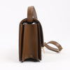 Celine Classic Box Small Leather Shoulder Bag in Brown Secondhand