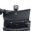 Balenciaga Hourglass Mock Croc Shoulder bag in Black Secondhand
