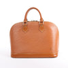 Louis Vuitton Epi Leather Alma Handbag in Brown Secondhand
