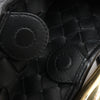 Bottega Veneta Intrecciato Sardines Leather Shoulder Bag in Black Secondhand