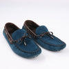 Louis Vuitton 14 years Suede Driving Loafers in Navy x Brown, Size 43 EU, ND0114 (Marketplaces) Secondhand