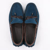 Louis Vuitton 14 years Suede Driving Loafers in Navy x Brown, Size 43 EU, ND0114 (Marketplaces) Secondhand