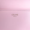Celine Triomphe Smooth Leather Small Shoulder Bag in Pink Secondhand