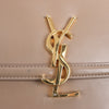 Saint Laurent Paris Solferino Leather Shoulder bag in beige Secondhand
