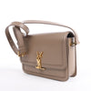 Saint Laurent Paris Solferino Leather Shoulder bag in beige Secondhand