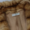 Vintage Christian Dior Paris Golden Marten Fur Coat Secondhand
