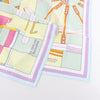 Hermes Carré 90 "LA BERLINE BAYADERE" Silk handkerchief in Pastel Secondhand