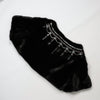 Valentino Black Mink Fur Capelet with Crystal Embellishments - Elegant Evening Wear Secondhand