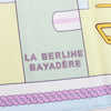 Hermes Carré 90 "LA BERLINE BAYADERE" Silk handkerchief in Pastel Secondhand