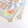 Hermes Carré 90 "HARNAIS DE COEUR" Silk handkerchief in Multicolor Secondhand