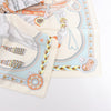 Hermes Carré 90 "HARNAIS DE COEUR" Silk handkerchief in Multicolor Secondhand