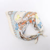 Hermes Carré 90 "HARNAIS DE COEUR" Silk handkerchief in Multicolor Secondhand