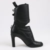 Fendi Leather Ankle Boots in Black, Size 38 EU Secondhand