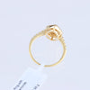Secondhand Collection Privée 18k Yellow GOLD RING with diamonds
