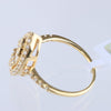 Secondhand Collection Privée 18k Yellow GOLD RING with diamonds