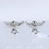 Secondhand Collection Privée Black diamond Earrings K18WG 10.6g, 2.45 ct