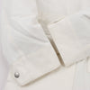 Eleventy White Quilted Down Jacket, Size 48 Secondhand