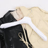 Secondhand Marni Two-Tone Cropped Leather Jacket, Size 40 IT