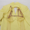 Secondhand Alessandro Vigilante Yellow Blazer with Coordinating Bra Top, Size 44/40 IT