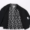 Maison Margiela Black Blazer with Lace Overlay, Size 40 Secondhand