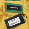 DSQUARED2 Green Leather Cape Jacket, Style S75AM0561, Size 38 Secondhand