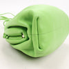 Bottega Veneta Mini The Pouch Leather Crossbody bag in Acid Green Secondhand