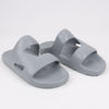 Bottega Veneta Rubber Band Sandals in Grey, Size 43 EU Secondhand