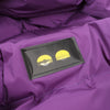 Fendi Purple Puffer Jacket, Size 44 Secondhand