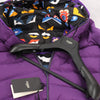 Fendi Purple Puffer Jacket, Size 44 Secondhand