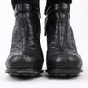 Dior Black Leather Cannage Ice Fur Cuffed Boots, Size 40 EU Secondhand