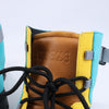 LOEWE Anagram 20SS Canvas & Leather Short Boots 44 EU in Multicolor (Marketplaces) Secondhand
