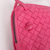 Bottega Veneta Intrecciato Nodini Crossbody Bag in Pink Secondhand