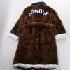 DONDUP Lapin Fur Coat in Brown, Size 42 Secondhand