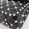 Valentino Rockstud Spike Chain 2Way Shoulder Bag in Black x White Secondhand